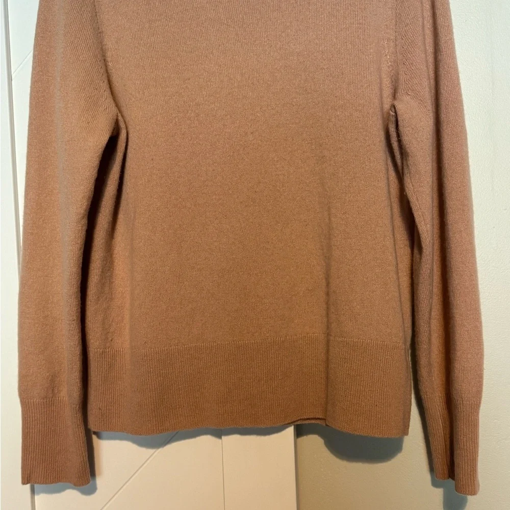 J.Crew 100% Cashmere Crewneck Sweater Women’s Medium Mauve Pink